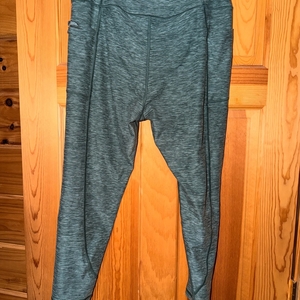 Victoria's Secret Heathered Teal Performance Leggings